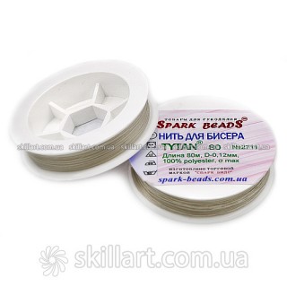 Нитки для бисера Tytan 80 Spark Beads (80м)